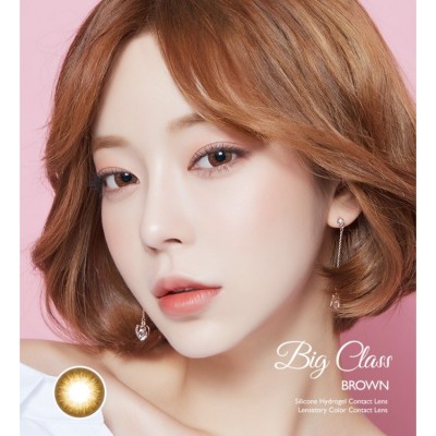 Lens Story Big Class Brown 矽水凝膠(月拋)